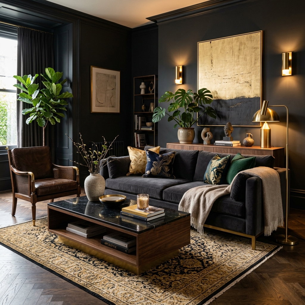 Elegant custom furniture showcase